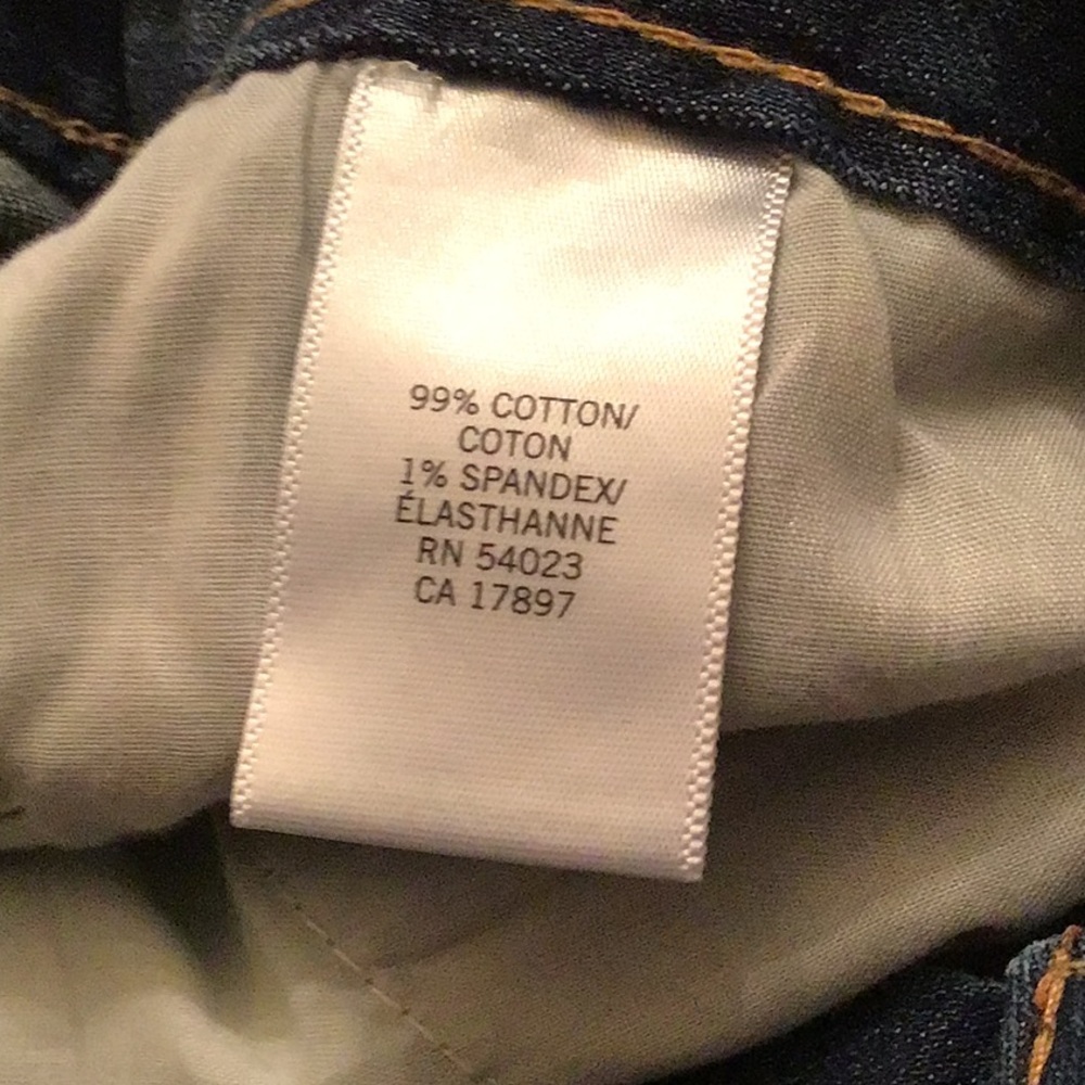 BANANA REPUBLIC BLUE WASH DENIM JEANS SZ 27/4 - Picture 6 of 12